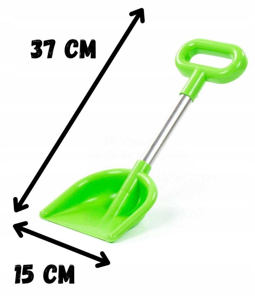 Megadidi Łopatka Do Piasku Na Plażę 37 Cm Solidna Aluminiowy Trzonek