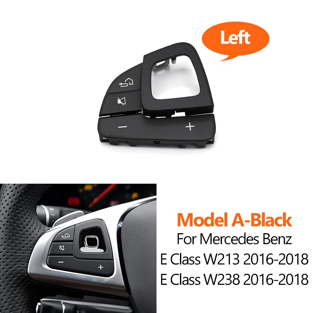 Auto Links/Rechts Lenkradschalter Bedienknopf Abdeckung Für Mercedes BENZ E-Klasse W213 W238 E200 E300 E350 2016 2017 2018