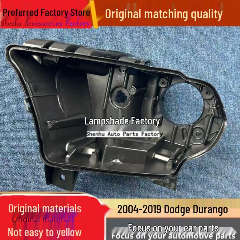 Compatible Headlight Housing for 2014-2019 Dodge Durango - Front and Rear. Driver Side Front Standard PP