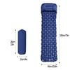 Foot-Press Inflatable Camping Mat with Pillow