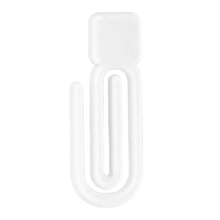 Creative Acrylic Paper Clips, Set Of 100 Multifunctional Book Sealing Clip Office School Document Craft Accessories
