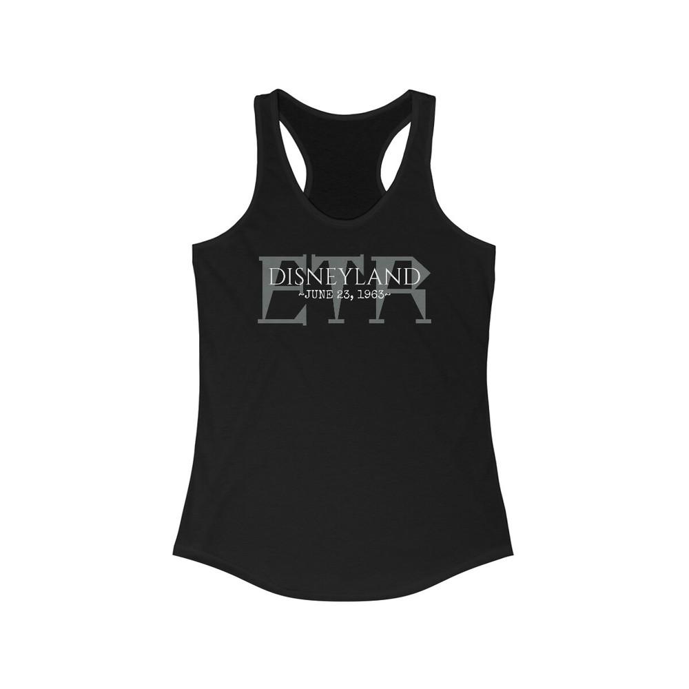 Women s Ideal Racerback Tank Disneyland enchanted tiki room opening day 1963 Unisex T-Shirt S