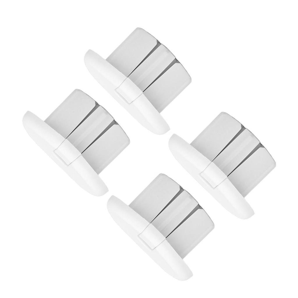 4PCS Cable Pass Through Grommets Cord Sleeves for Rectangular V2 Replacement Cable Ethernet Adapter