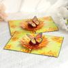 3D Handmade Mother's Day Card with Sunflower & Butterfly Design
