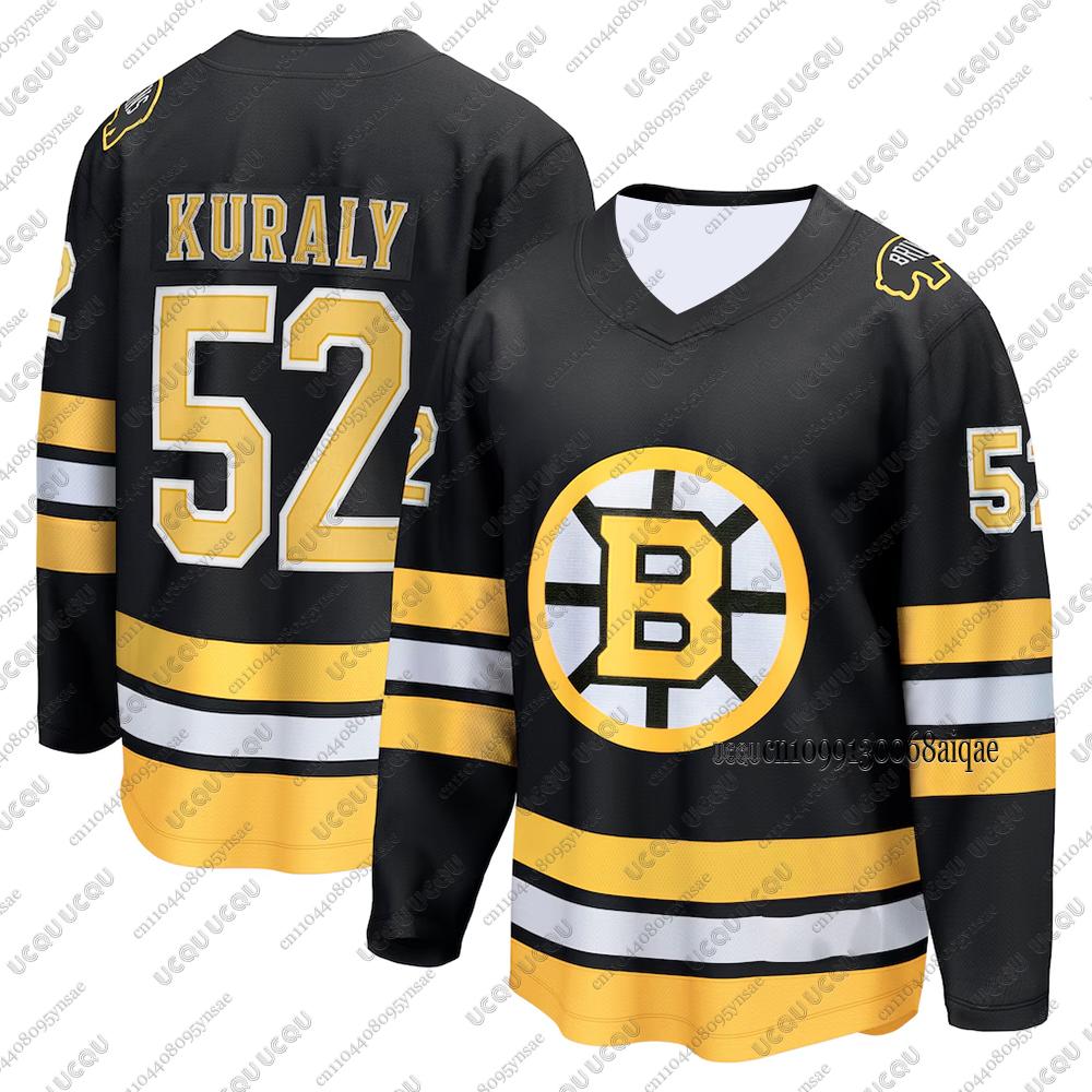 Nuove maglie da hockey su ghiaccio Autunno Inverno per Uomo Maglie da hockey Boston Bruins T-shirt sportive casual a manica lunga Maglie da donna Uomo