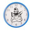 Household Cartoon Tone Clock with Accurate Travel Time, Personalized and Creative Silent Wall Clock with Clear Fonts and Punch-free Quartz Clock