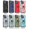 For Apple iPhone 16 15 14 Plus 13 12 Mini 11 Pro X XR XS Max 7 8 Plus SE 2020 2022 Case High Quality Hard PC + TPU Shockproof Rotate Ring Stand Cover
