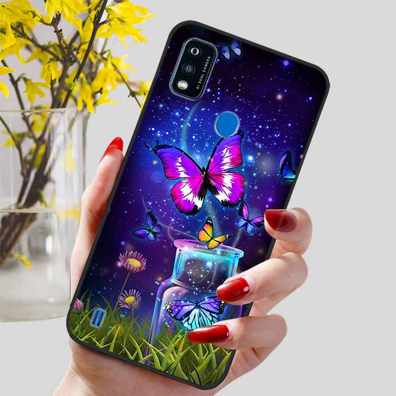 For ZTE Blade A51 Case Lovely TPU Silicone Soft Phone Cover for ZTE Blade A51 / A71 Protect Bumper Cover On BladeA51 A 51 Cute
