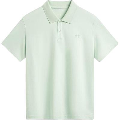 Li Ning Sport Casual Eenvoudig Effen Kleur Pullover Comfortabel Veelzijdig Korte Mouw Poloshirt Heren Poloshirts APLV083-23