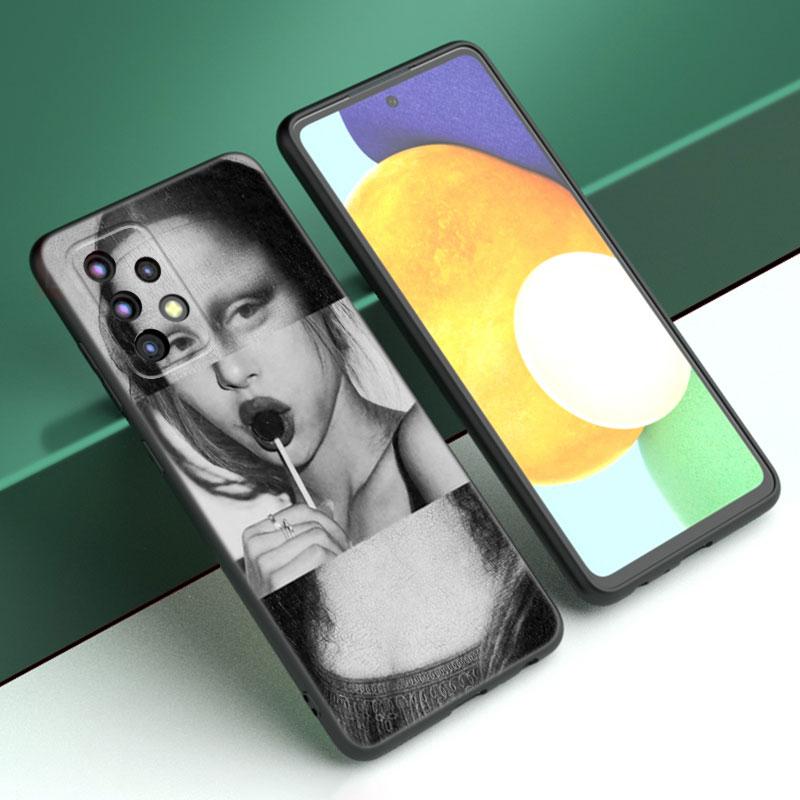 

Чехол для телефона «Мона Лиза Дэвид» для Samsung A04 A21 A30 A50 A52 S A13 A14 A22 A23 A32 A53 A73 5G A11 A12 A31 A33 A51 A70 A71 A72 Samsung A22 5G
