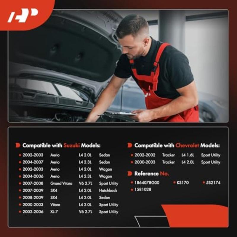 Датчик детонации Совместим с Chevrolet Tracker 2000-2003 и Suzuki Aerio 2002-2007 Grand Vitara 2007-2008 SX4 2007-