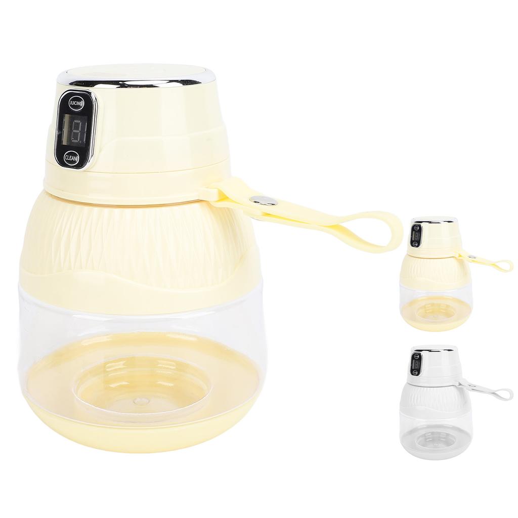 Portable Juicer Cup Cordless Multifunctional Electric Blender for Home School Office 500ml