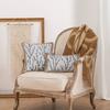Modern Minimalist Sofa Pillow Cover With Floral Pattern In Polyester Fabric For Living Space
