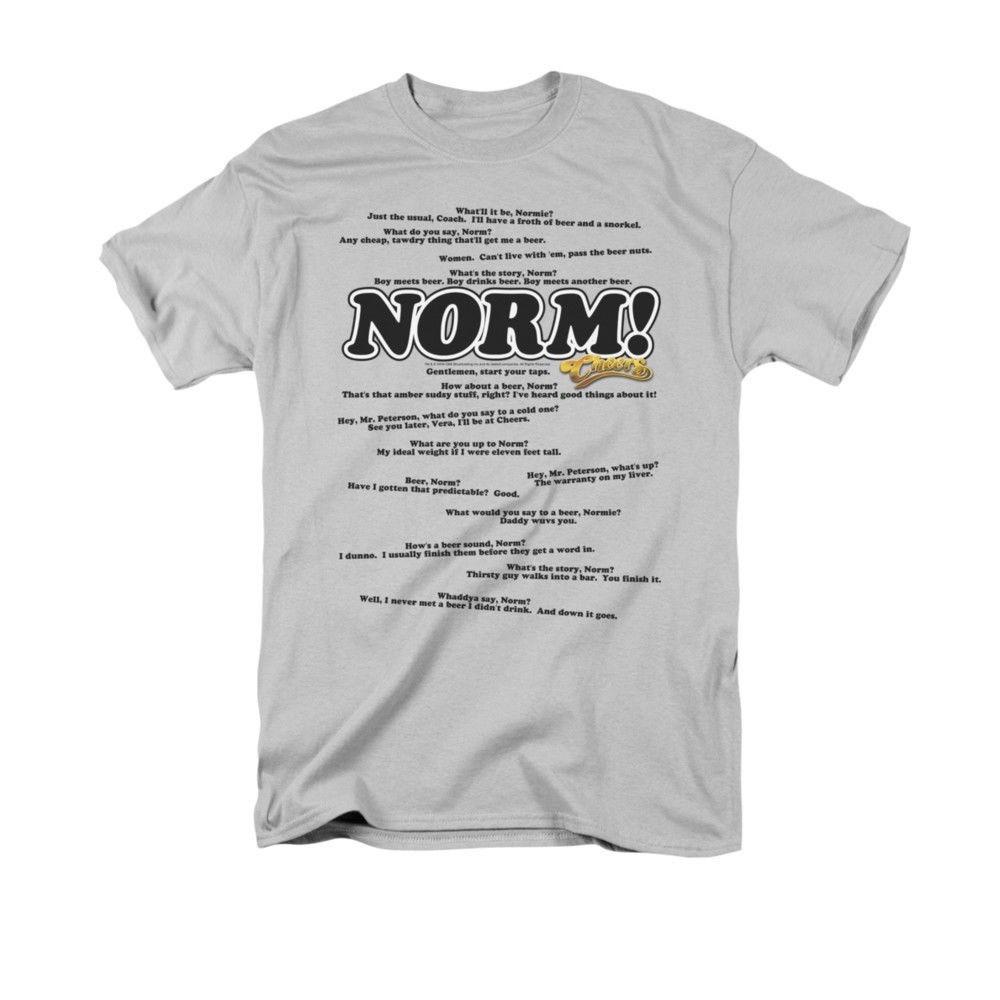 

Cheers Normisms TV Show T-Shirt Sizes S-4XL NEW S
