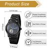 Automatic Business Watch for Luminous Stainless Perfect for Day Black Men Steel, Classic, Stylish, Fashionable, Cool, Students, Gifts, Anniversaries,