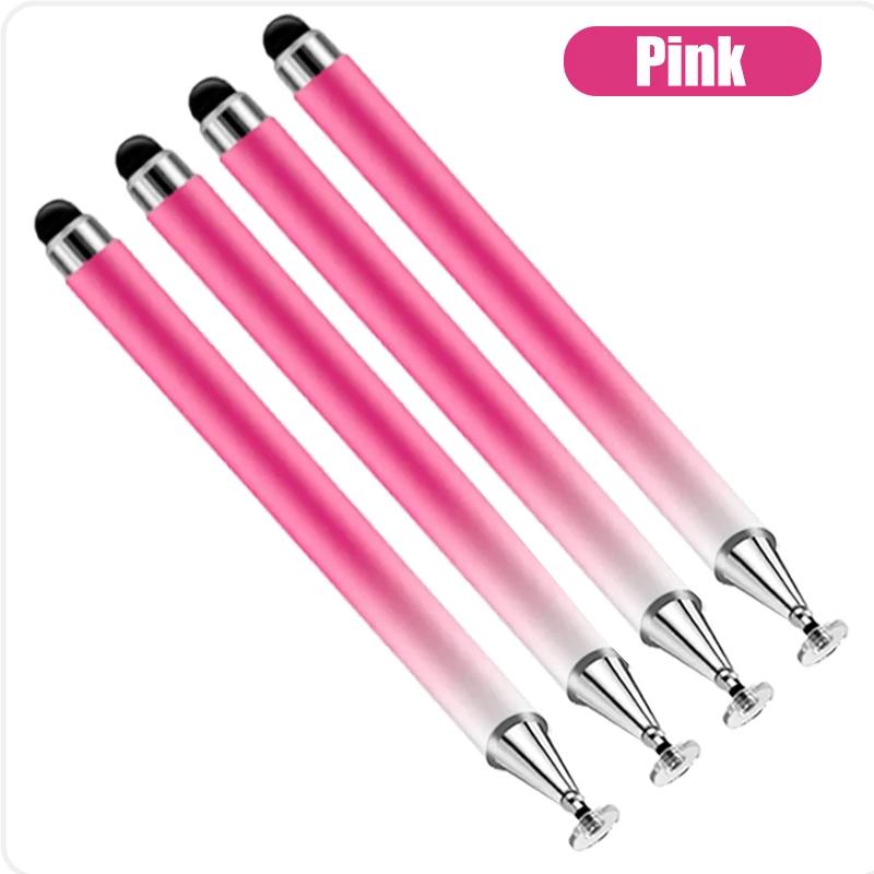 Universal Stylus Pen 2 in 1 for IPad Tablet Phone Drawing Painting High Precision Disc Tip Silicone Touch Screen Pen Accessories