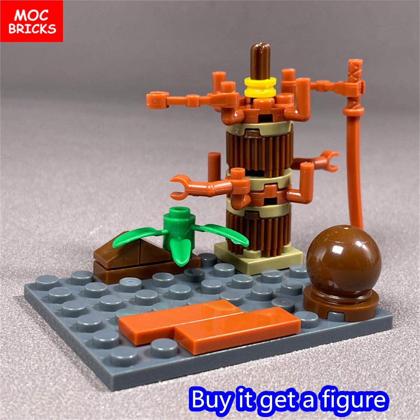 MOC Bricks Ancient China Servant Journey to the West Figure Educational Building Blocks Toys For Children