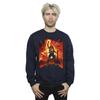 Netflix Mens Stranger Things Hell Guitar Sweatshirt