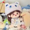 Yellow Duck 20cm Cotton Doll Clothes Strap Pants Doll Dress Up Set  Doll Accessories