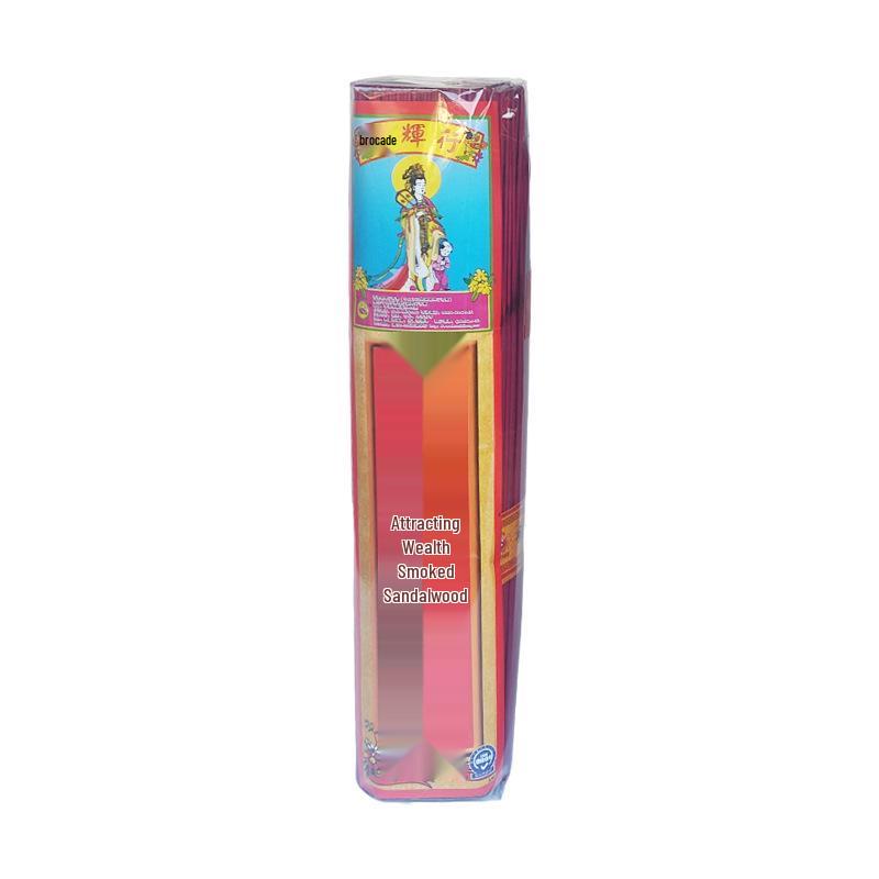Hong Kong Jin Hui Hang Wealth Attraction Guanyin Sandalwood & Agarwood Incense Sticks for Temple Worship