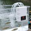 Ultra Quiet Aquarium Oxygen Pump USB Rechargeable Aquarium Aerator Small Oxygen Generator  Travel