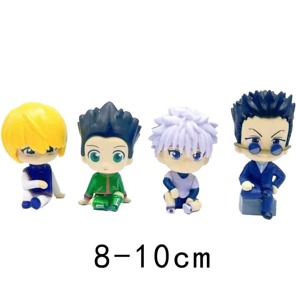 Chrollo Lucilfer Gon·Freecss Figure Killua Zoldyck Kurapika Figure Hisoka Figure Feitan Mini Model Dolls Toy Gifts