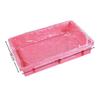 10pcs Elastic Pet Tray Cover Transparent Bird Cage Tray Durable Rabbit Cage Tray Mat  for Dog Cat