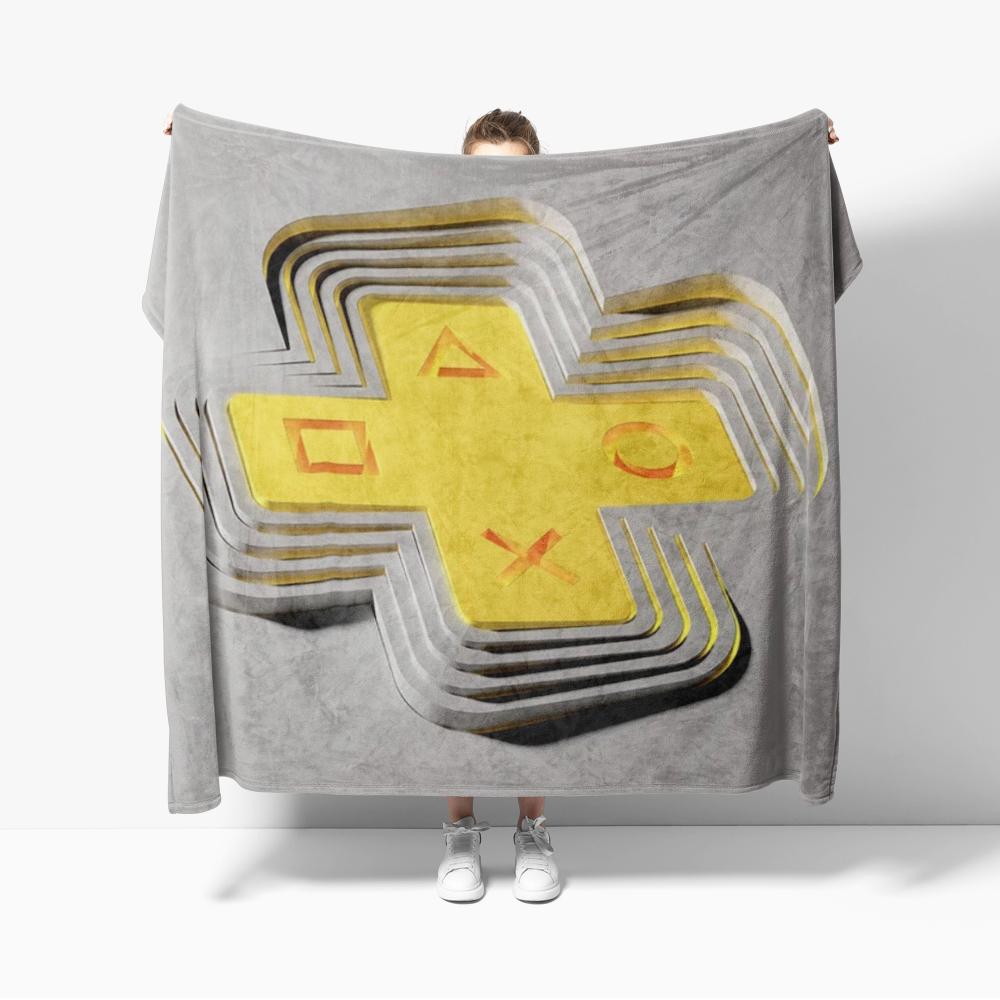 Gamer Gamepad Flannel Blanket for Sofa Decoration Gaming Creative Throw Blankets For Bed 75x90cm