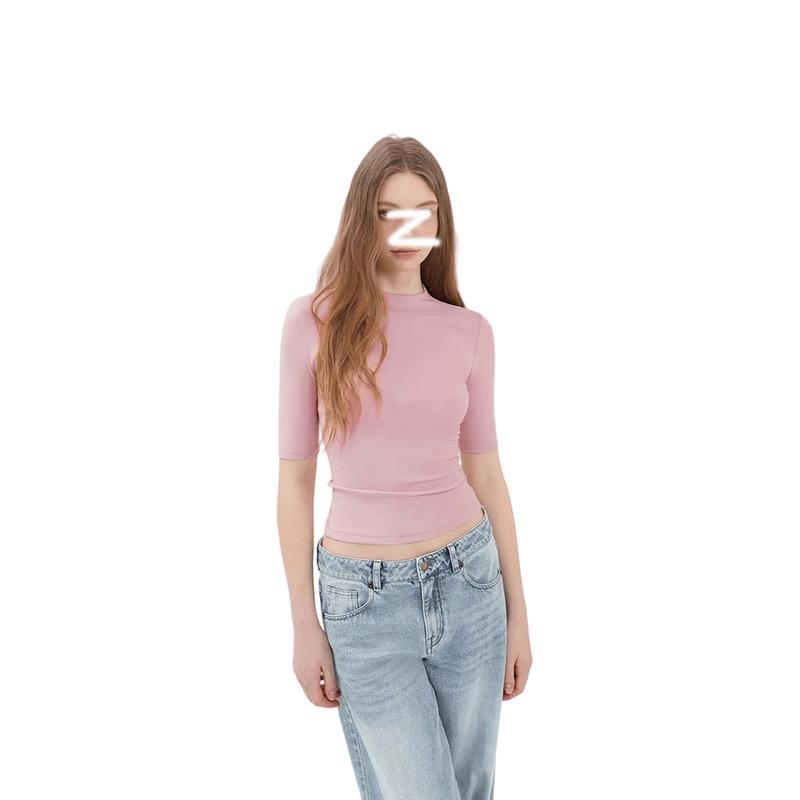 La Chapelle Women s Slim Fit Short Sleeve T-Shirt S