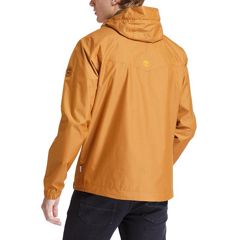 Timberland Verpackbare lässige Outdoor-Kapuzenjacke Herrenjacken Weizen A2EYF-P47