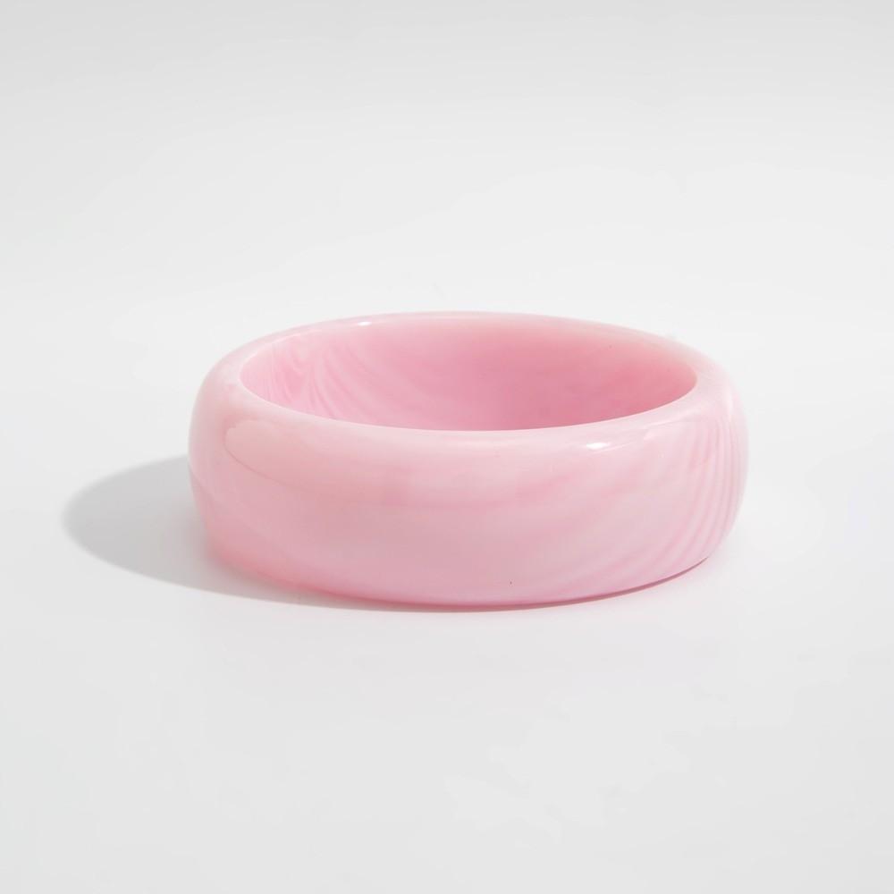 Round Shape Bangle Bracelet Resin Wrist Ornament New Wrist Band Gift Pick