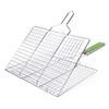 Grilling Basket Non-Stick Barbecue Basket Heavy Duty BBQ Tools Grill Basket for Meats Fish Vegetables Steak