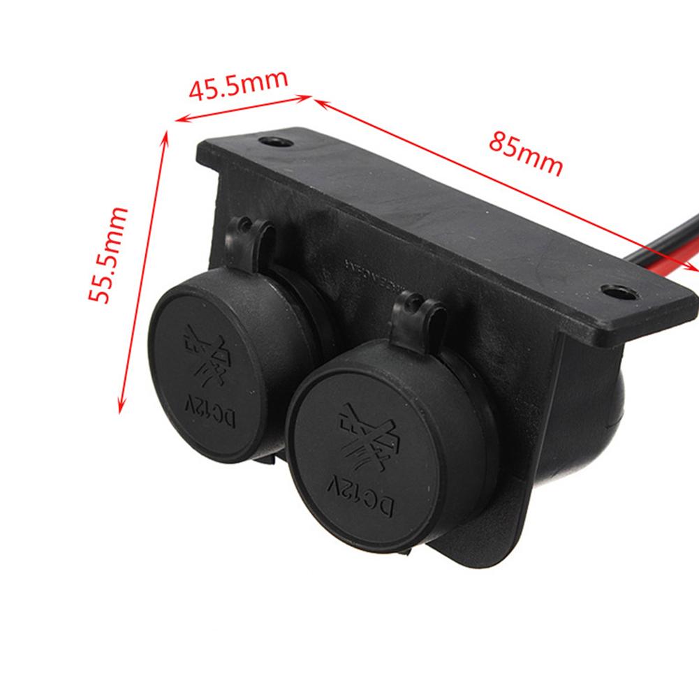 Motorcycle Car Cigarette Lighter Waterproof Power Socket 12V