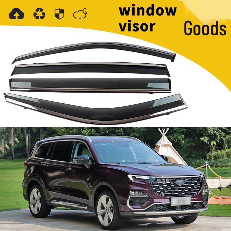 21 Ford Equator Window Rain Guards & Deflectors