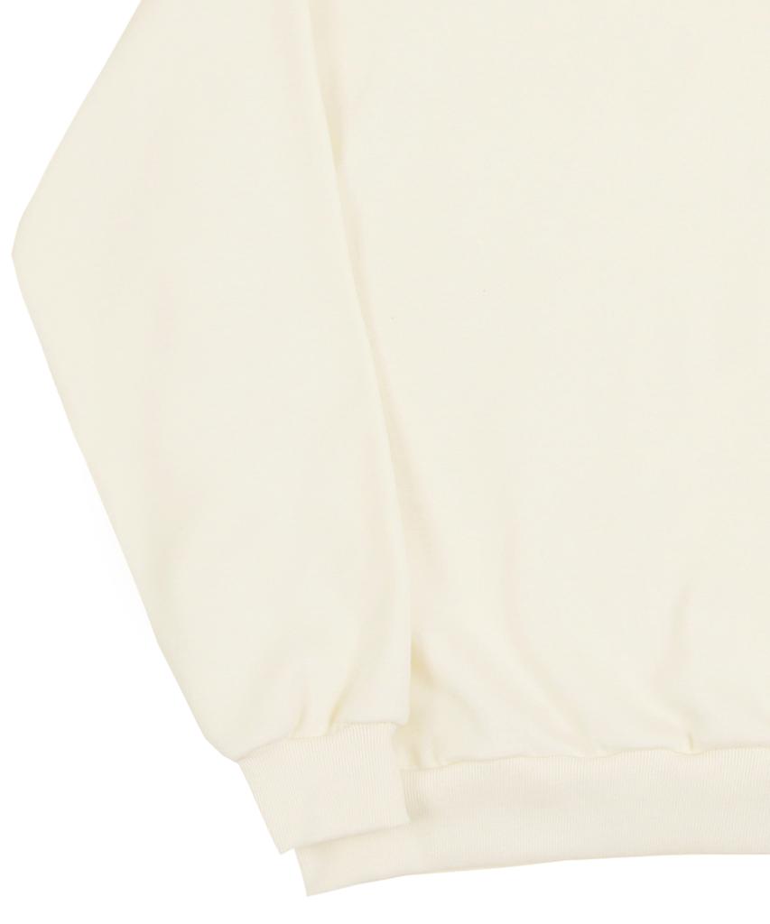 GRAVER [Unisex] Clover Board Sweatshirt_Cream