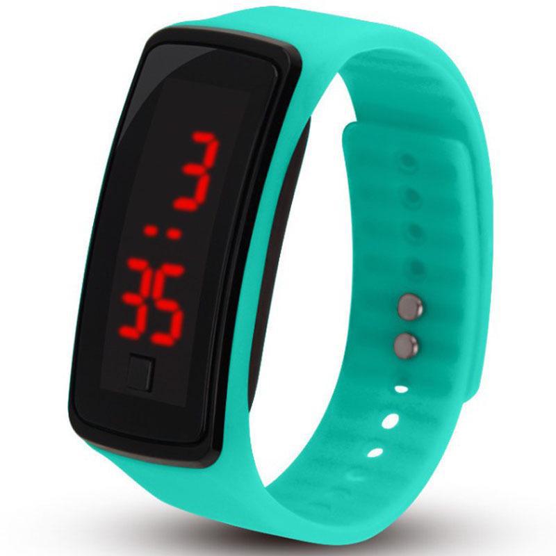 Multifunctional LED Kids' Sunglasses & Watch: Trendy Student Bracelet