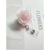 Retractable Pretty Cute Flower Badge Reels Holders With Alligator Clip For Nurses, Doctor, Office Worker, Teacher, School Student Gift ID Card