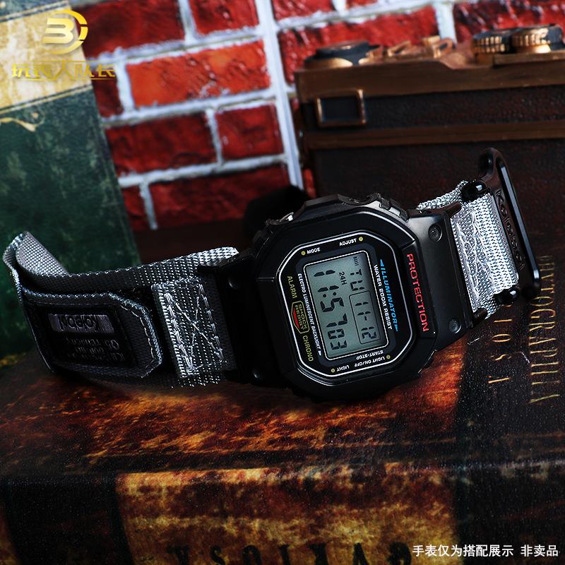 Per Casio Serie Quadrata Piccola DW-5600 GW-M5610 GW-B5600 G-5600 GW-5000 Cinturino Sportivo in Tela di Nylon Modificato Accessori