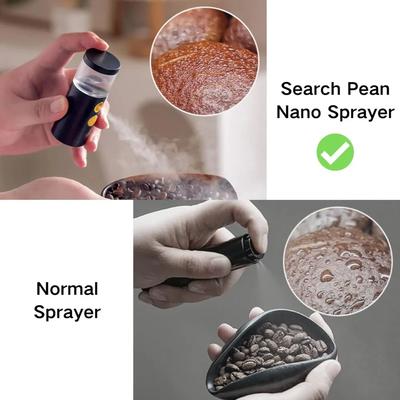 1Pcs Waking Coffee Bean Spritzer Elimination Powder Residue Cleaner Static Reducer Rechargable Spray Portable Humidifier