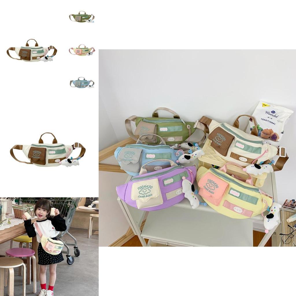 Adorable And Lightweight Nylon Crossbody Bag For Kids Stylish Shoulder Backpack