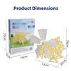 Educational Features DIY Toy Robot Interesting Mini Strandbeest Model Mechanical Puzzle Toy  Gift