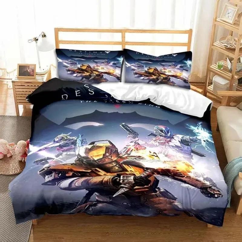 3D Printed Game Destiny Bedding Set Duvet Cover Bedroom Comforter Covers Single Twin King Size Quilt Cover Home Textile