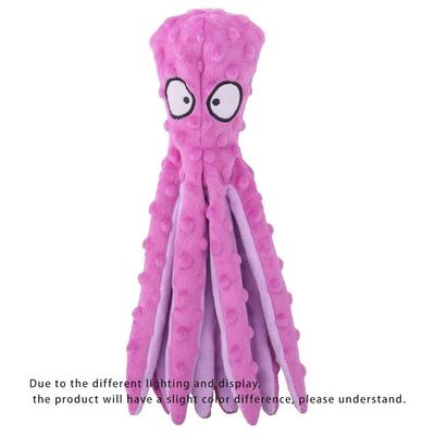 Cats and Dogs Pet Plush Octopus Toys Interactive Dog Chew Toys Plush No Fill Pet Supplies Dog Toys Squeak
