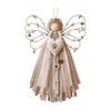 Angel Hanging Display Set for Indoor Rooms, Fabric Body Panels, Wire Outline and Hanging Cord Included for Use