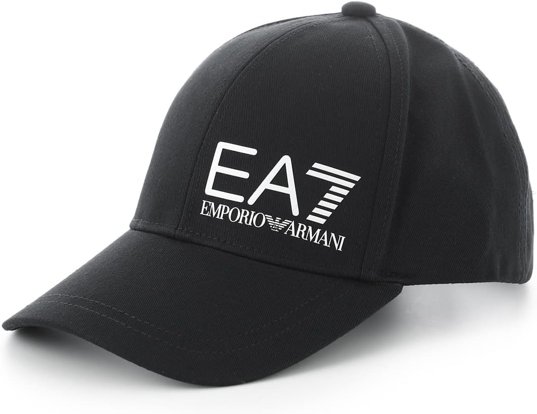 

Emporio Armani EA7 Women s Cap, Black, White, Logo, Size S [Parallel Import]