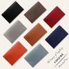 COGURE Book Notebook Genuine with for Small Black Cover, Cover, Leather, Bookmark, B6/Paperback Size,