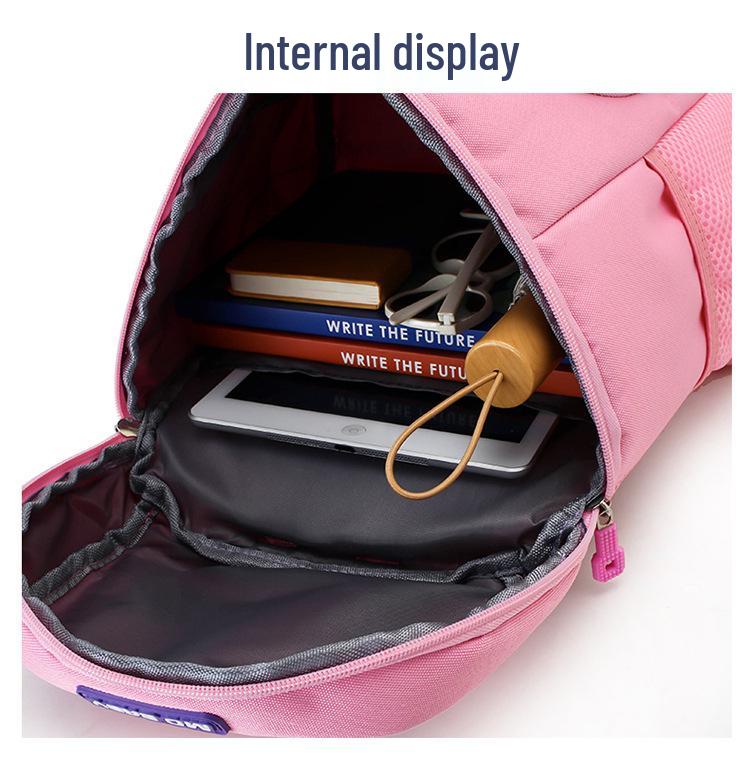 Mochila de Dinosaurio Adorable para Niños - Bolsa de Escuela y Jardín de Infancia de Gran Capacidad
