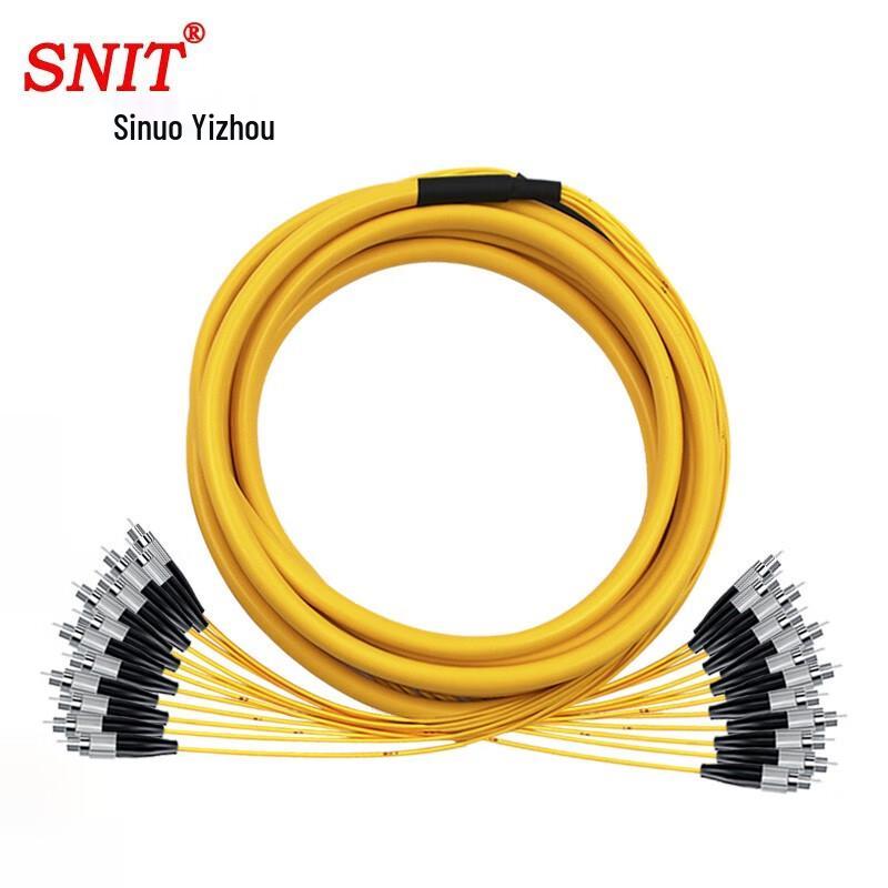 SNIT 12-Core Breakout Single-Mode Fiber Patch Cord