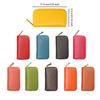 Leather Key Case Card Holder Zipper Purse Universal Holder Organizer Vintage Premium Multifunctional Unisex Purses