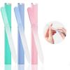 3pcs Crystal Glass Nail File for Natural Nails Professional Glass Nail File Double Sided Gentle Nail Care
